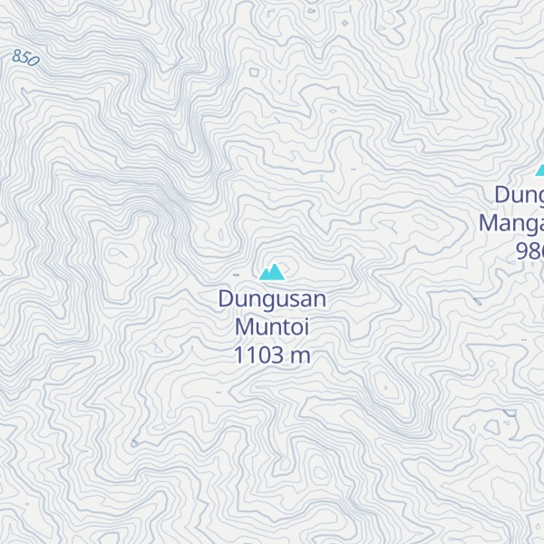 Map of Dungusan Muntoi