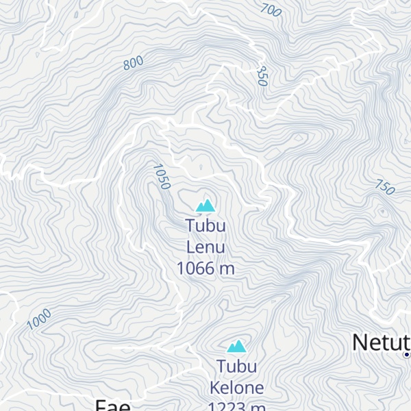 Map of Tubu Lenu