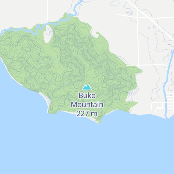 Map of Buko Mountain