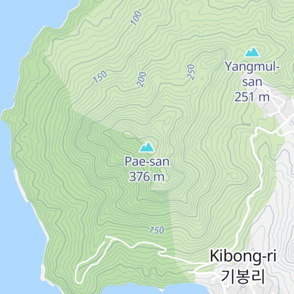 Map of Pae-san
