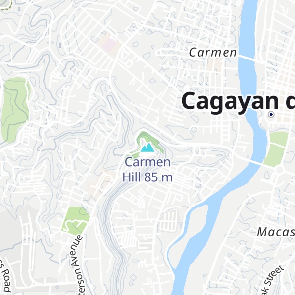 Map of Carmen Hill