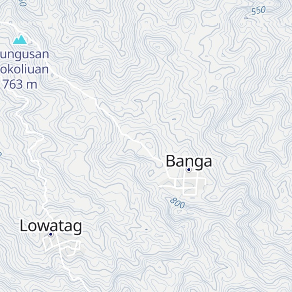 Map of Dungusan Tehew