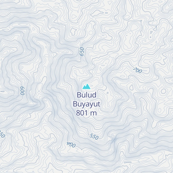 Map of Bulud Buyayut