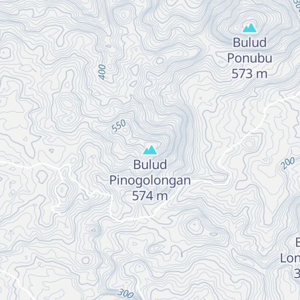 Map of Bulud Pinogolongan