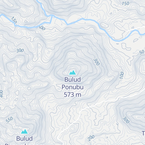 Map of Bulud Ponubu