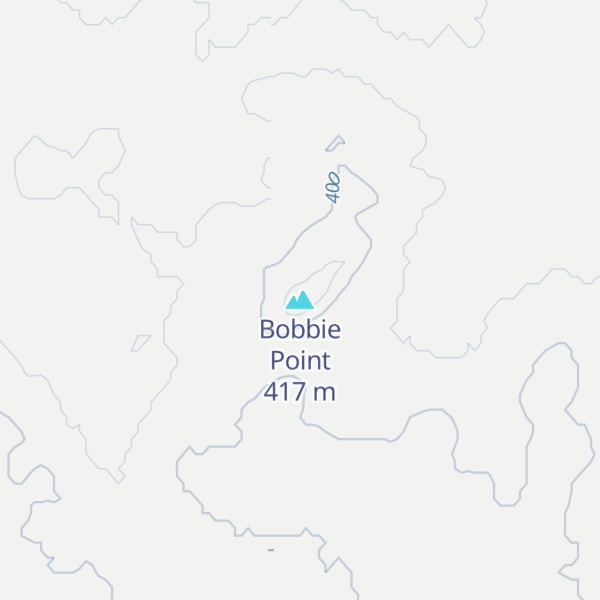 Map of Bobbie Point