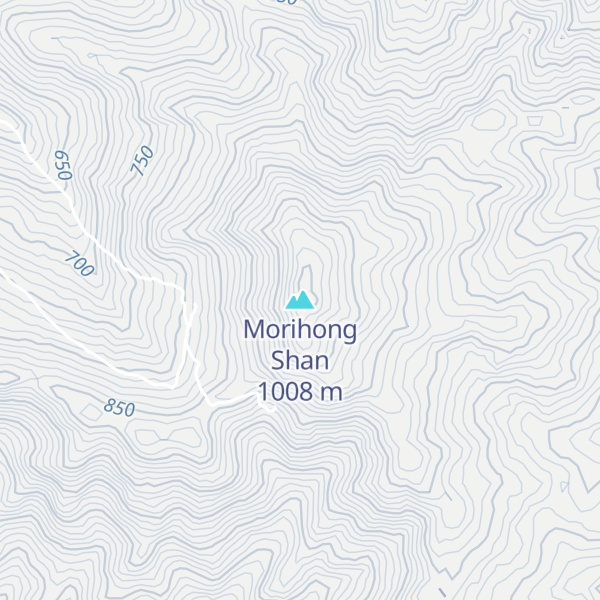 Map of Morihong Shan