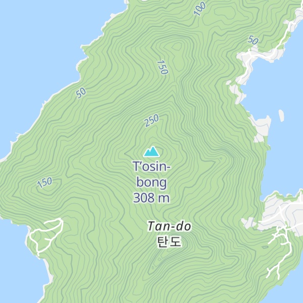 Map of T’osin-bong
