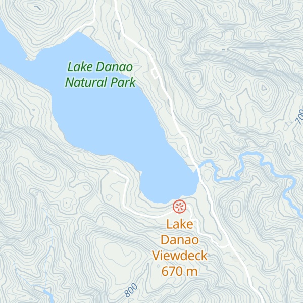 Map of Mount Banao