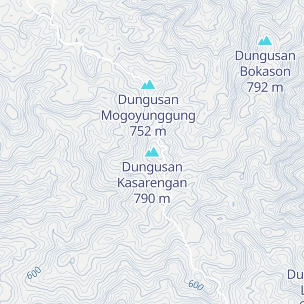 Map of Dungusan Kasarengan