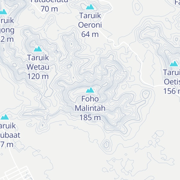 Map of Foho Malintah
