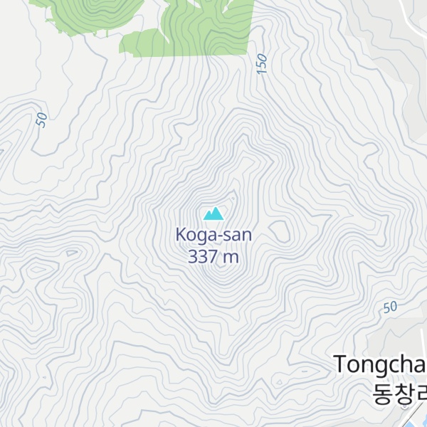 Map of Koga-san