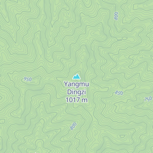 Map of Yangmu Dingzi
