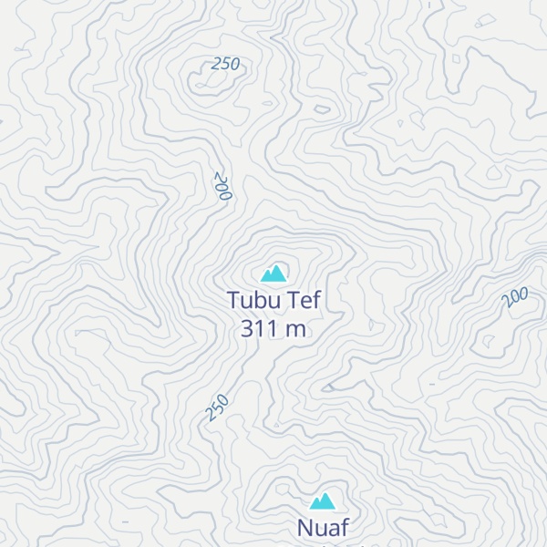 Map of Tubu Tef