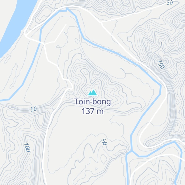 Map of Toin-bong