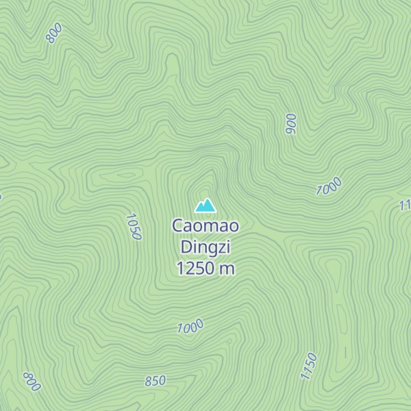 Map of Caomao Dingzi