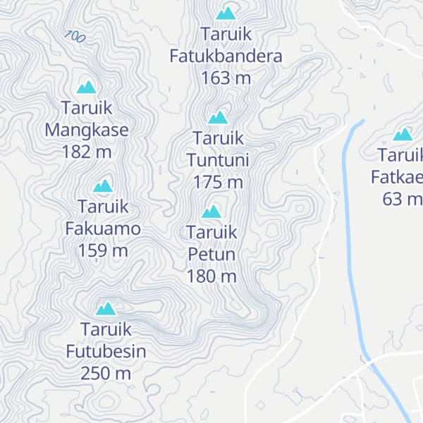 Map of Taruik Petun