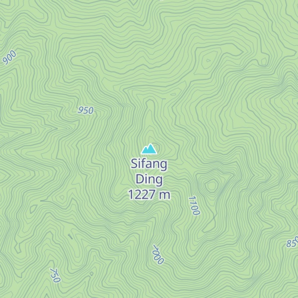 Map of Sifang Ding