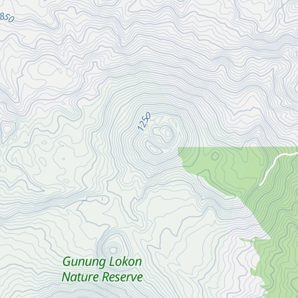 Map of Gunung Empung
