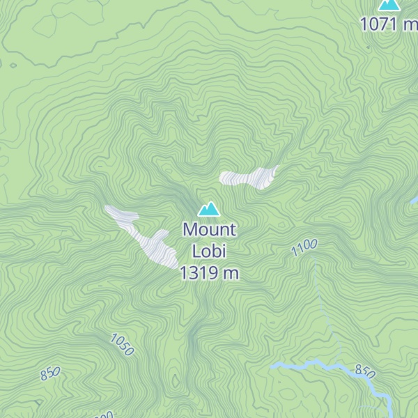 Map of Mount Lobi