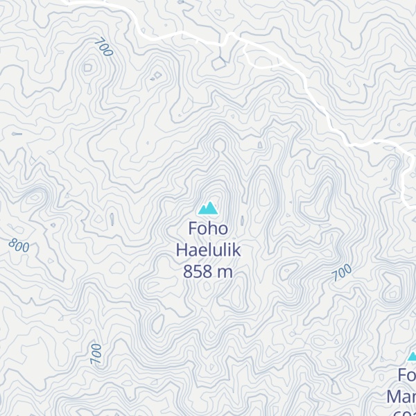 Map of Foho Haelulik