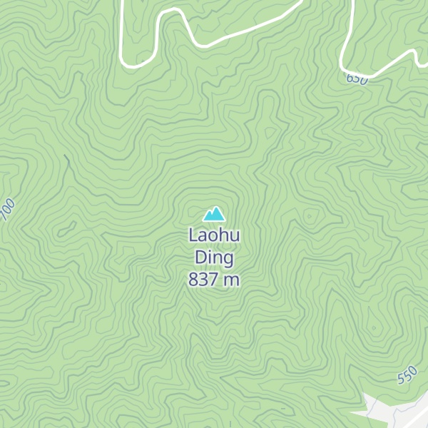 Map of Laohu Ding