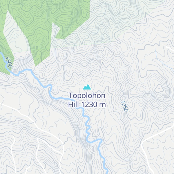 Map of Topolohon Hill