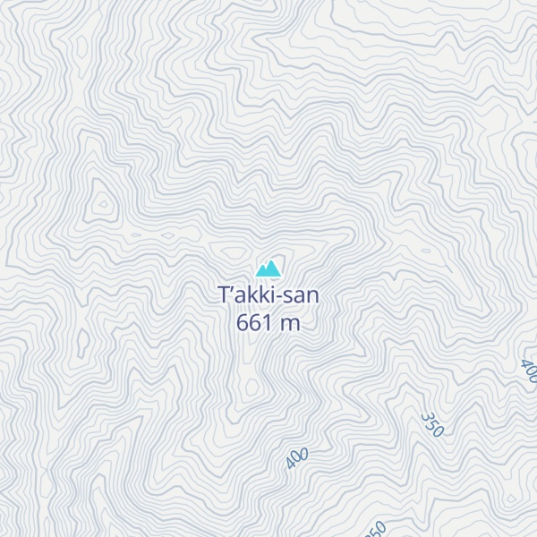 Map of T’akki-san