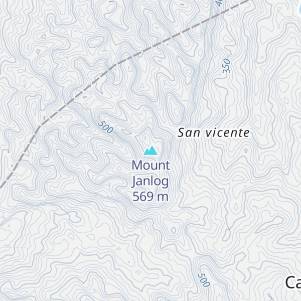Map of Mount Janlog