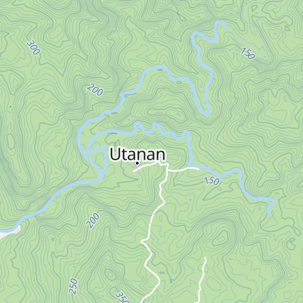 Map of Mount Caybaan