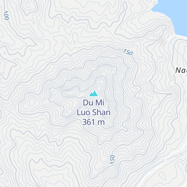 Map of Du Mi Luo Shan
