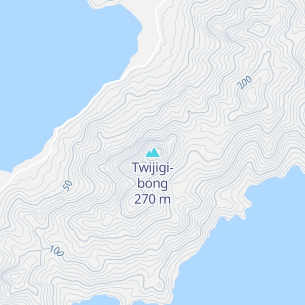 Map of Twijigi-bong