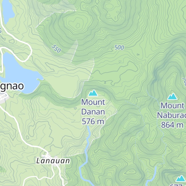 Map of Mount Danan