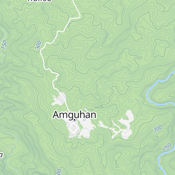 Map of Mount Cayoguiocan