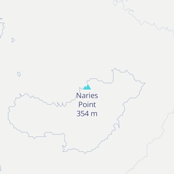 Map of Naries Point