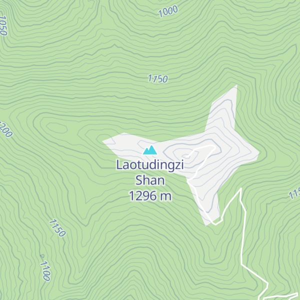 Map of Laotudingzi Shan