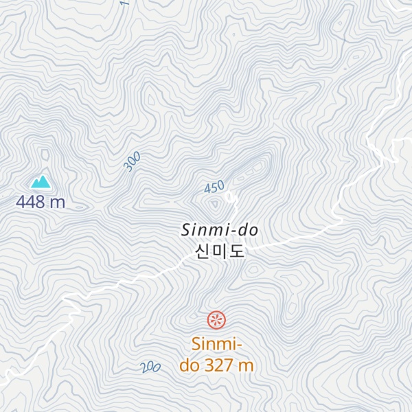 Map of Yun Cong Shan