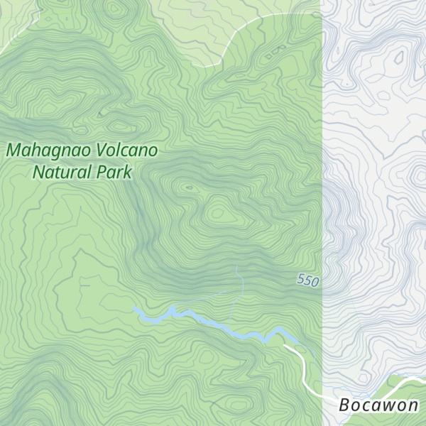 Map of Mount Gumdalitan