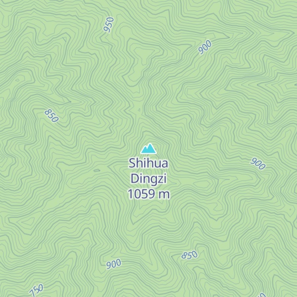 Map of Shihua Dingzi