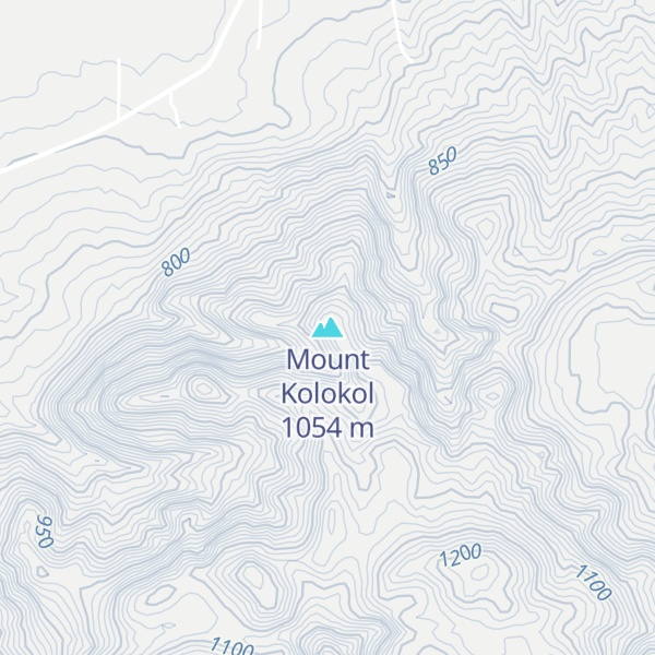 Map of Mount Kolokol