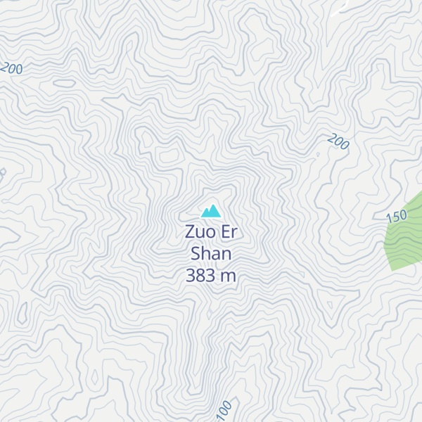 Map of Zuo Er Shan