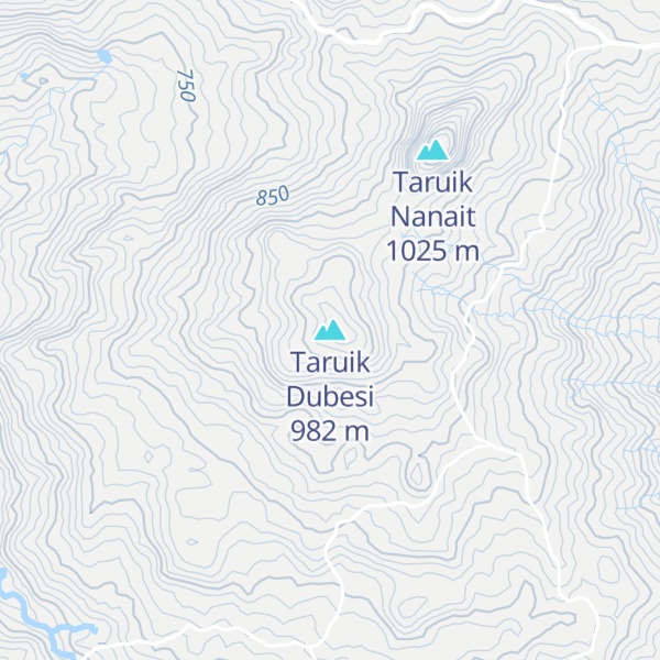 Map of Taruik Dubesi