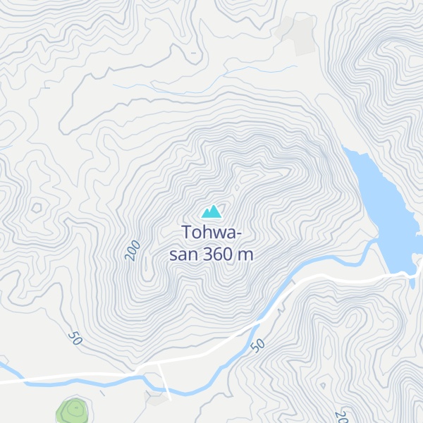 Map of Tohwa-san