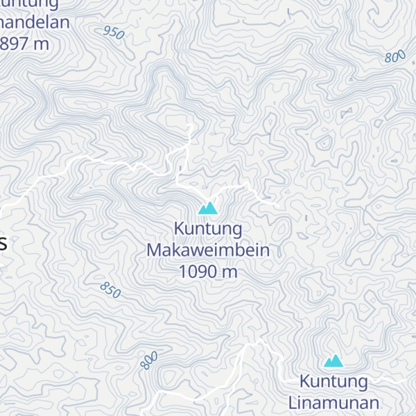 Map of Kuntung Makaweimbein