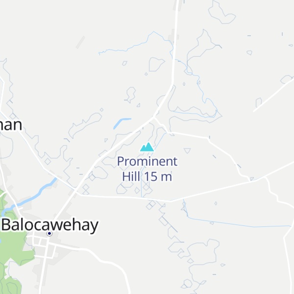Map of Prominent Hill