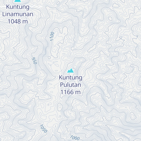 Map of Kuntung Pulutan