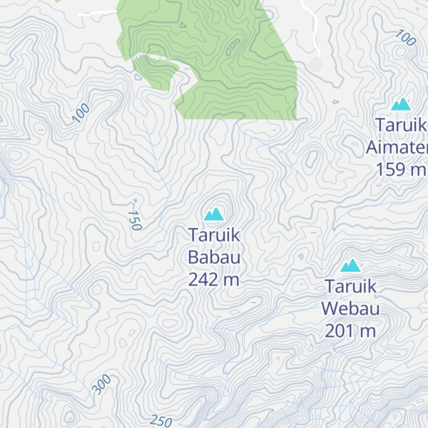 Map of Taruik Babau