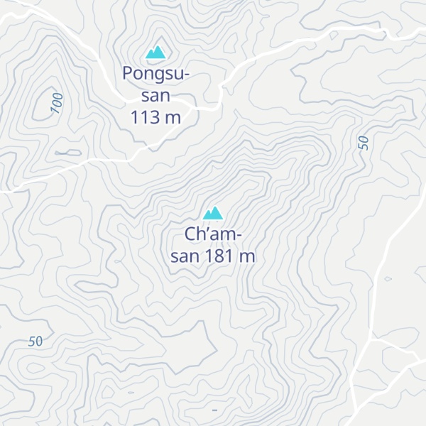Map of Ch’am-san
