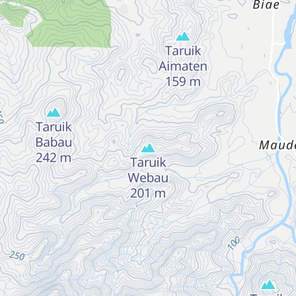 Map of Taruik Webau