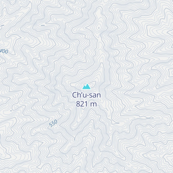 Map of Ch’u-san